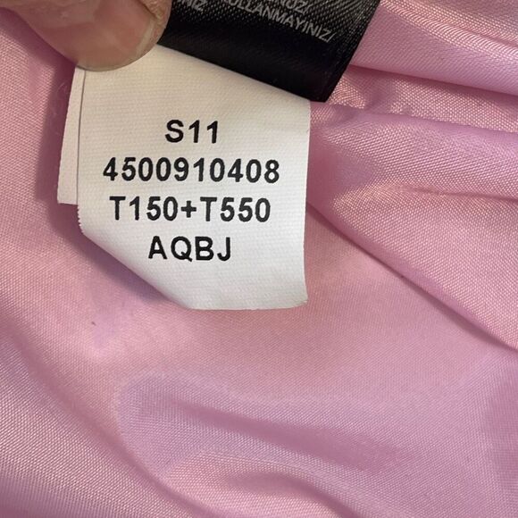 The North Face Pink Vented Zip Hyvent Windbreaker Hooded Jacket Size Large - Picture 6 of 13